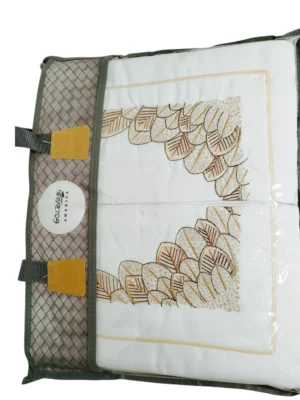 Sabana GOLDSUN Color Blanco de 3000 Hilos