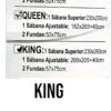 Sabana KING ( 2,5 plazas) color rosa