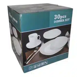 Set de Cubiertos 30 piezas de porcelana