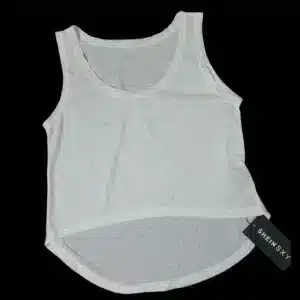 TOP MUSCULOSA SHEIN BLANCA M