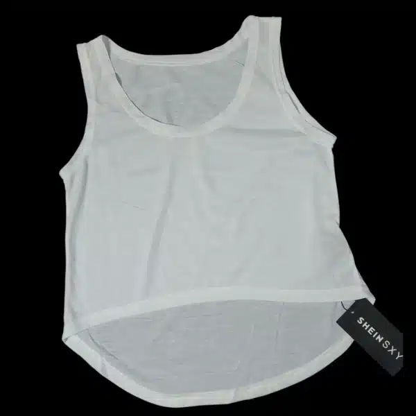 TOP MUSCULOSA SHEIN BLANCA M