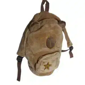 MOCHILA DE CAPIBARA TIPO PELUCHE