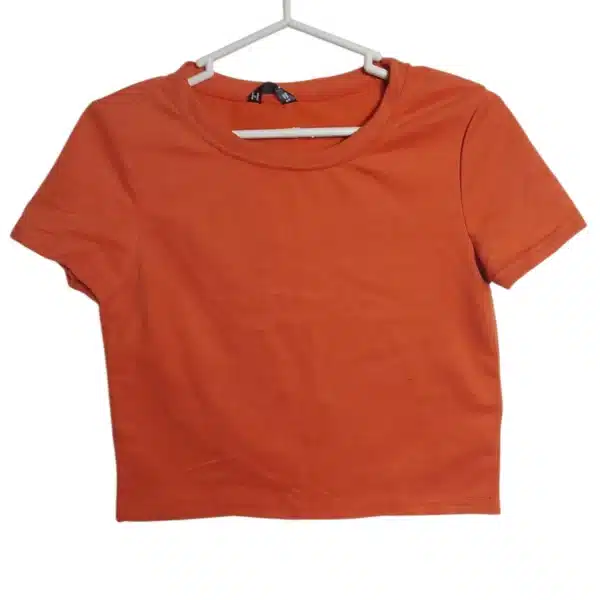 TOP SHEIN ROJO TIERRA M
