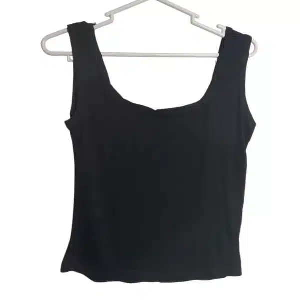 TOP MUSCULOSA SHEIN NEGRA M