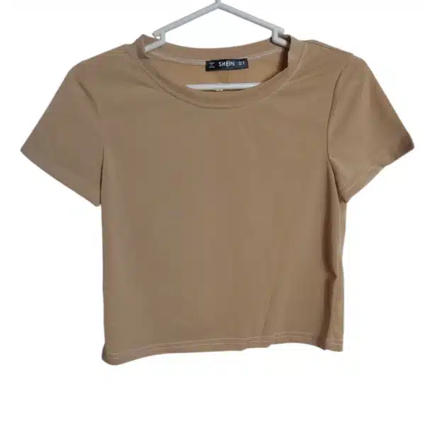 REMERA SHEIN BEIGE M